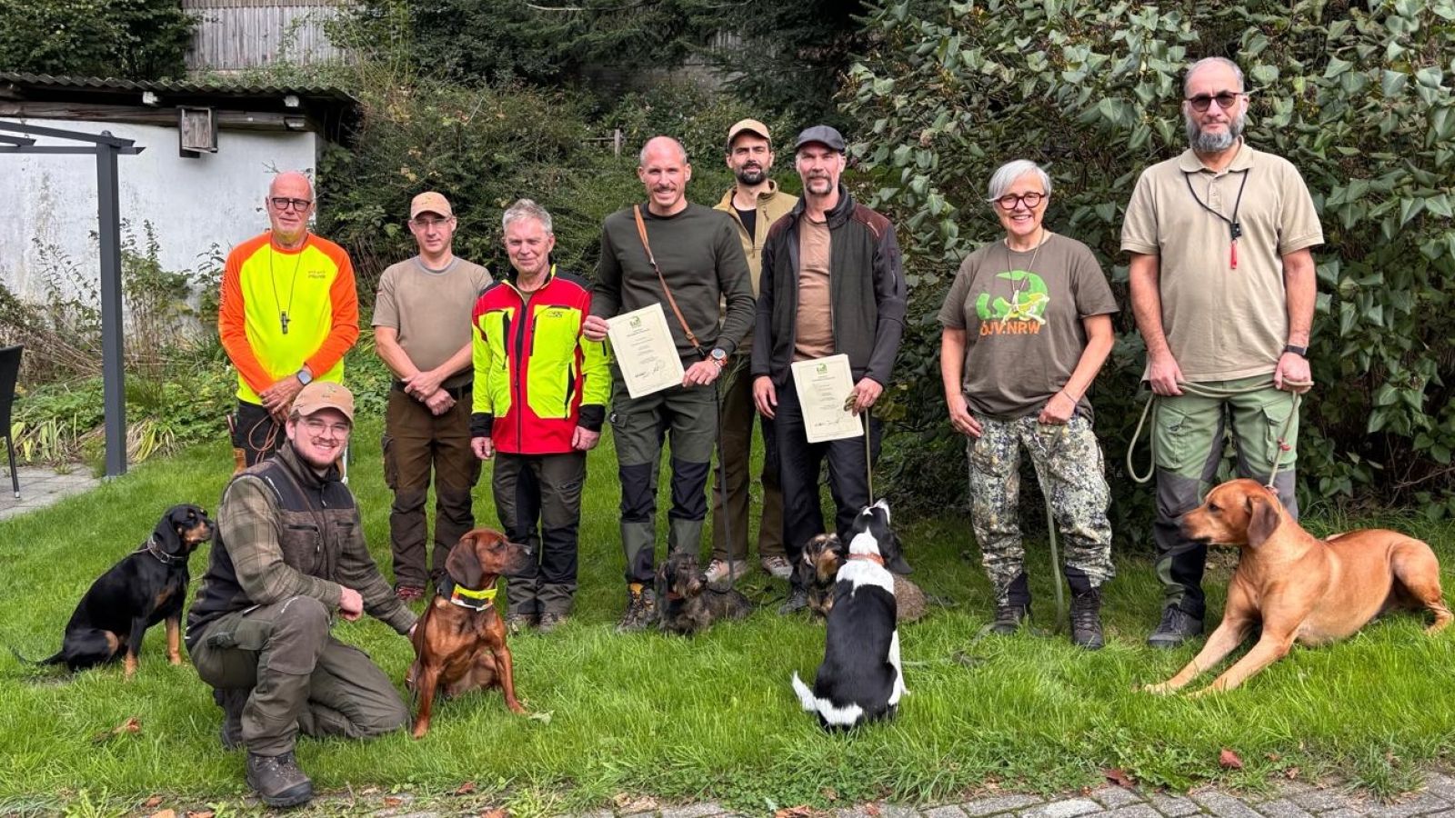 Bild zum Thema: Gute Hunde für eine verantwortungsvolle Jagd