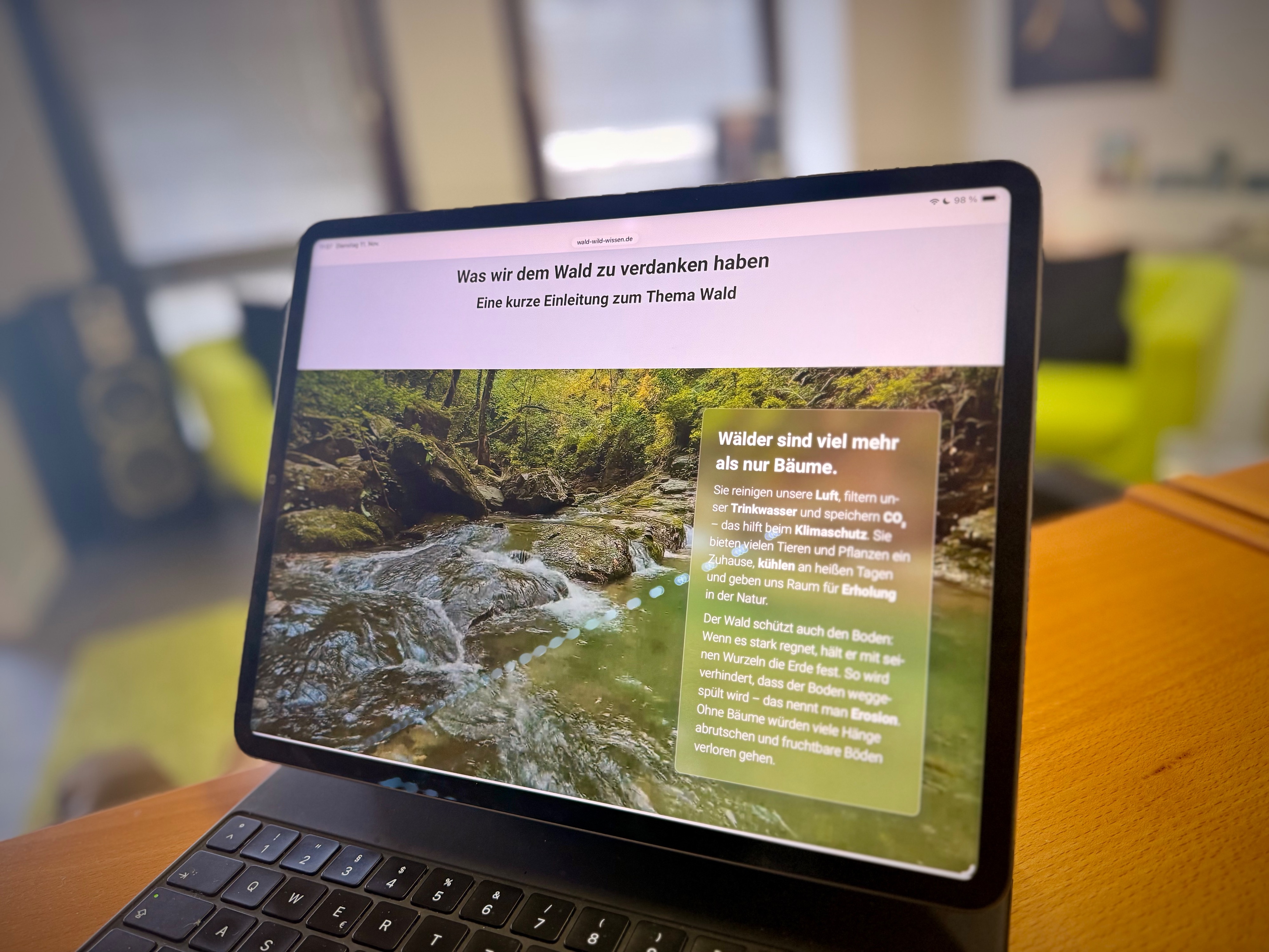 Bild zu: Hochschule Rottenburg mit neuer Webseite zum Thema „Wald-Wild-Wissen“ gestartet