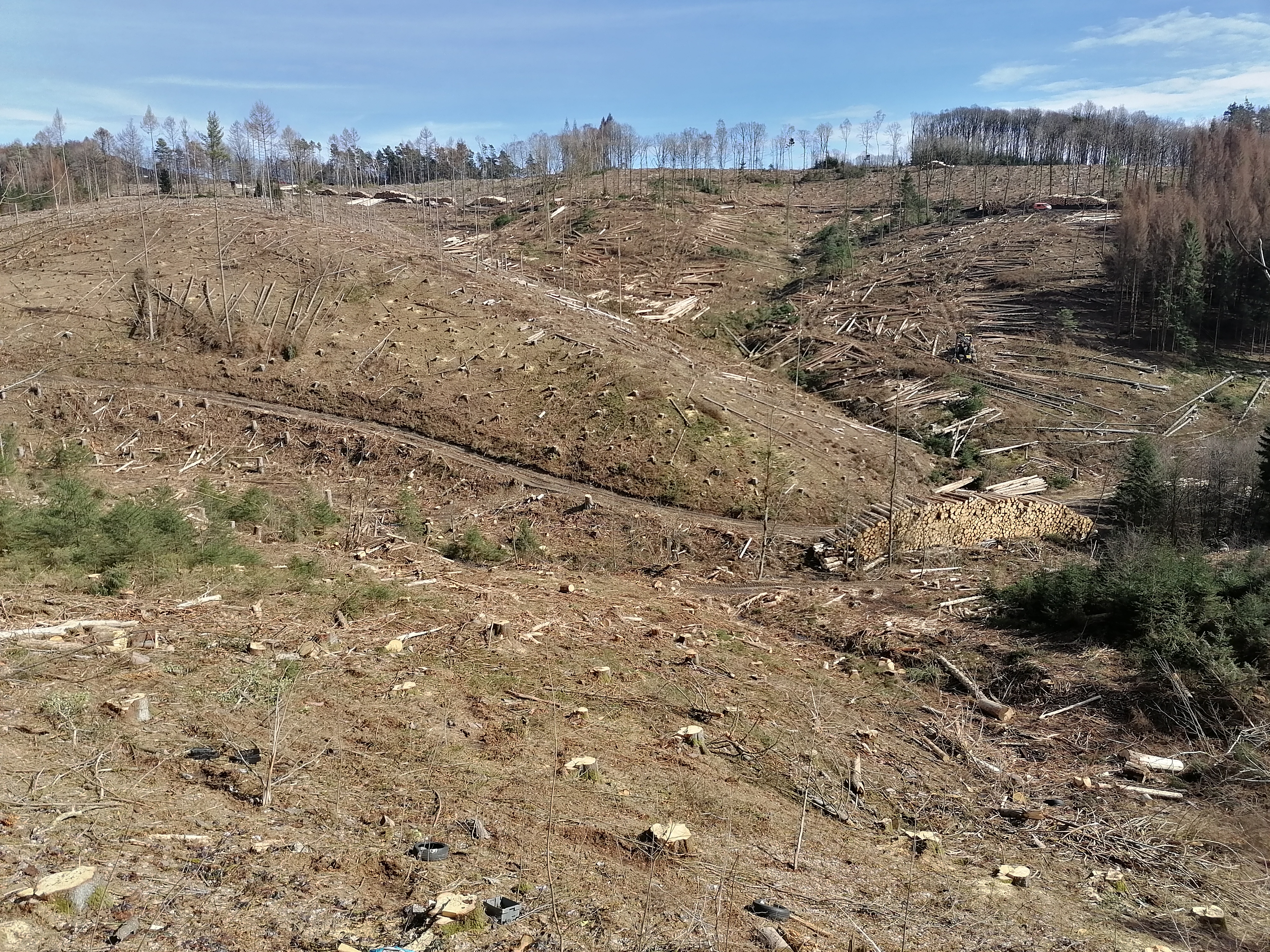 Bild zu: Mondlandschaften links und rechts der Autobahnen Bild zu: Mondlandschaften links und rechts der Autobahnen