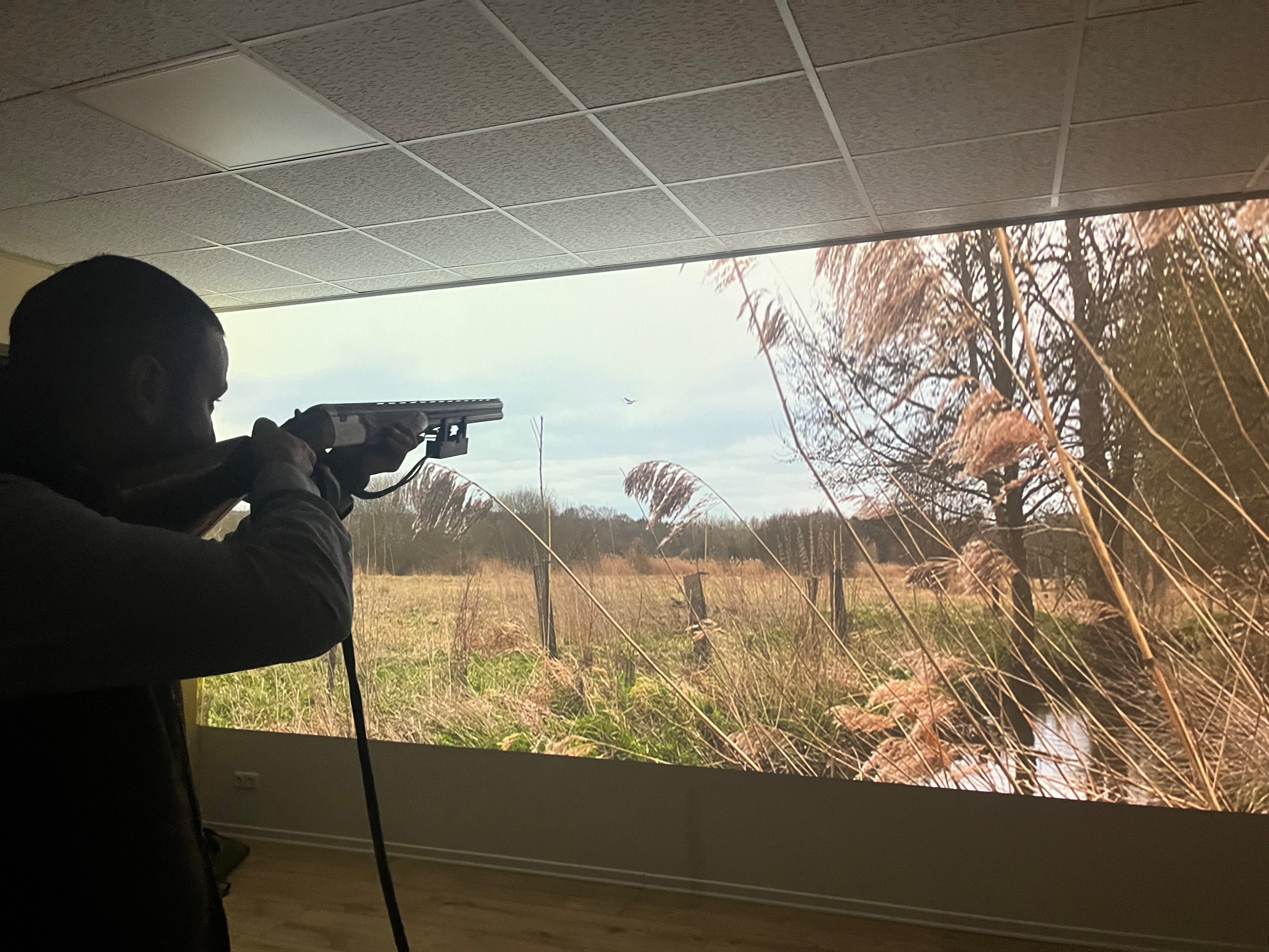 Schießtraining am Schießsimulator DASCH in Schermbeck